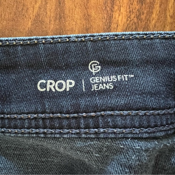 Lane Bryant Crop Genius Fit Jeans Dark Wash size 20 - Picture 4 of 7